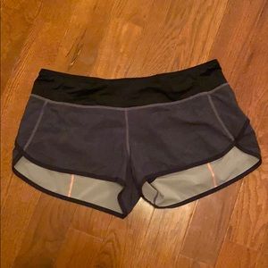 Lululemon speed shorts size 10